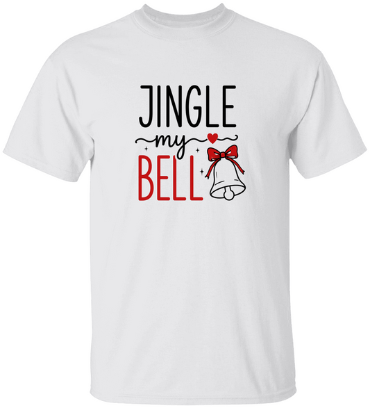 Jingle My Bell Christmas Shirt | Funny Christmas Tee | Retro Holiday Shirt | Christmas Party Shirt | Cute Festive Graphic Tee | Unisex Christmas