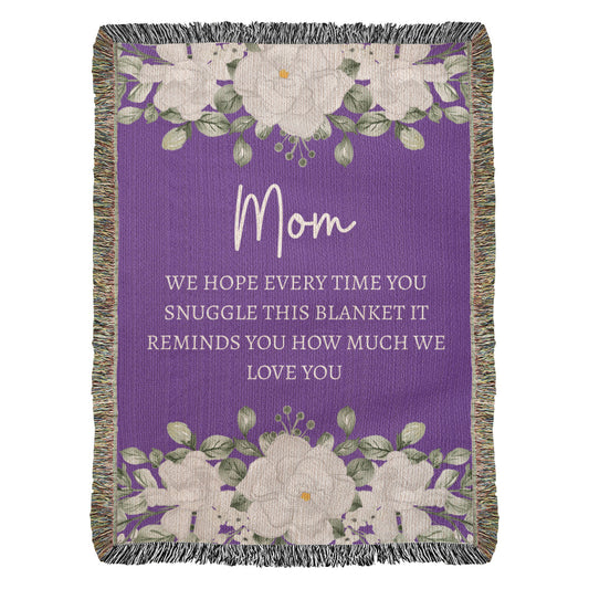Timeless Memories, Beautifully Woven | Heirloom Keepsake Blanket”