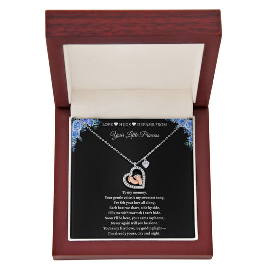 To My Little Prince- You'll Always Be My Little Boy | Necklace Gift From Mom or Dad | Heartfelt Message Card Jewelry Box